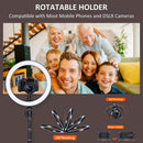 Video Conference Lighting Kit Clip on 6 inch Ring Light for Laptop Monitor Newly