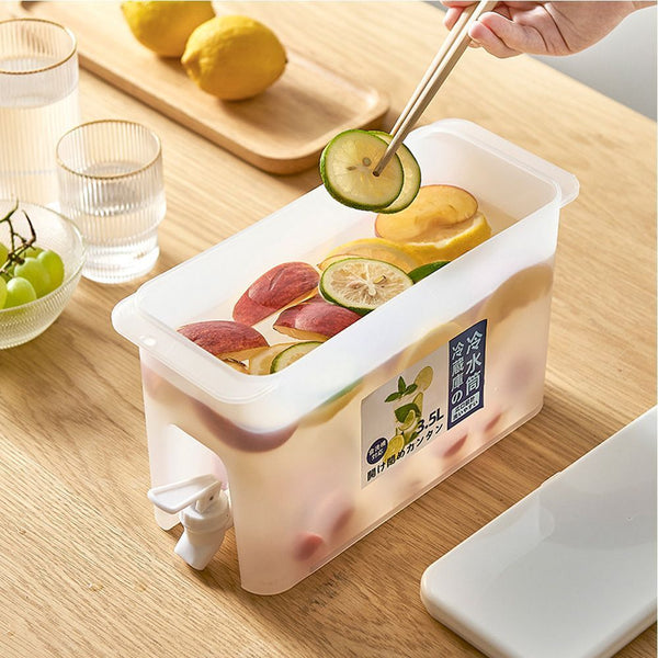 Water Container Cold Kettle Ice Bottle Water Jug With Tap Lemonade Jug