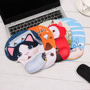 Non Slip Cute Cartoon Wrist Rest Wrist Support Mice Mat Mouse Pad For PC Laptop