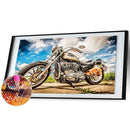 Motorcycle Diamond Painting 5D Full Round Drill Embroidery Rhinestone Home De