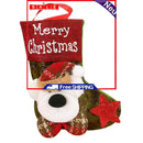 Christmas Stocking Decoration Socks Pendants for Family Holiday Party Decoration