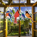 DIY Diamond Painting Acrylic Bird Flocks Hanging Pendant Decor (4 Birds) Newly