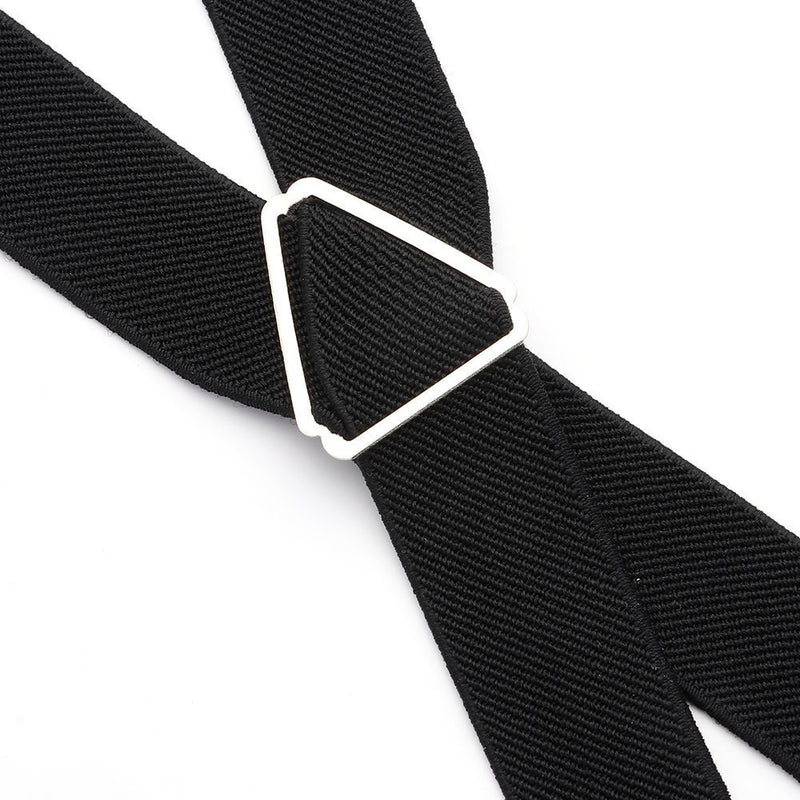 Dress Elastic Braces Suspenders Clip-on Adjustable Strap Clip Trousers Belt