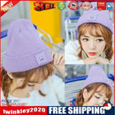 Winter Women Men Knit Ski Beanie Ball Wool Cuff Hat Ski Cap (Purple)