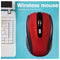 2.4GHz Wireless Optical Mouse 6 Buttons USB Receiver 2000 DPI Mice (Red)