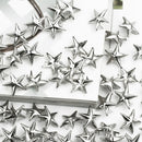 Punk Sewing Decoration Spots Nailhead Leather Craft Studs Spikes Star Rivets