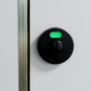 Indicator Buckle Partition Public Toilet Indicator Lock Black Door Lock Handle