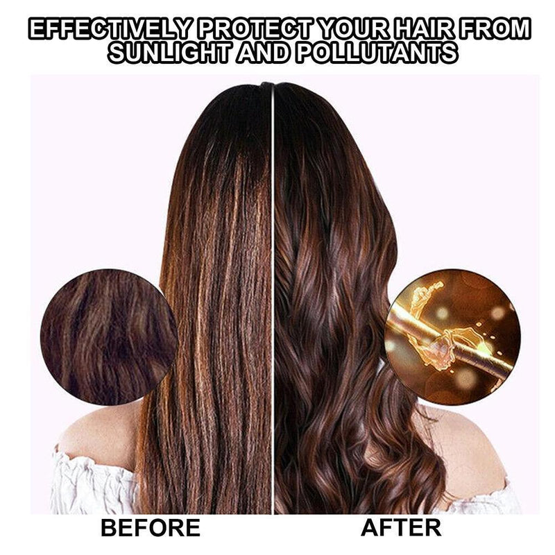 Argan Oil Dry Dyed Damaged Hair Repair Serum Improve Split Ends for Unisex