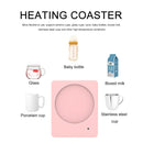 220V Electric Hot Tea Maker Portable Desktop Heater Hot Milk Cup Heating Coaster