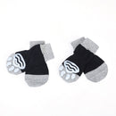 4pcs Cute Fashion Pet Cotton Socks Cats Dogs Indoor Scratch-proof Socks Kit