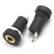5PCS PJ-392A 3.5mm 3 Pole Black Audio Jack Socket Stereo Solder Panel Connector