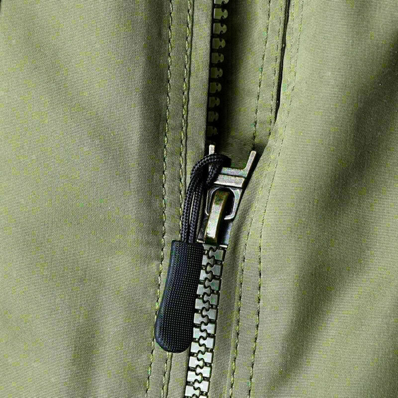 1pcs Schwarz Reißverschlußanhänger Puller Kabel Reißverschlusszipper, E9S6 A6F5