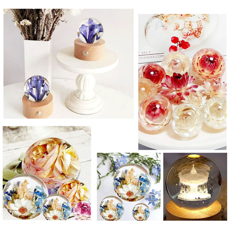 Sphere Bright Round Silicone Mold Handicraft Ornament - Decor/Crystal Ball Newly