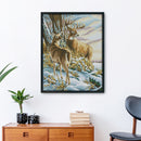 Cross Stitch Embroidery Kit DIY Needlework Handmade Cloth Canvas Drawing Gi