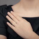Classic Adjustable Cross Couple Ring Stainless Steel Lover Rings Wedding Jewelry
