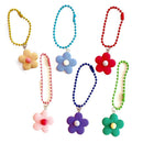 Flower Pendant Cute Coin Purse Pendant Key Ring Decorations Plastics Keychain