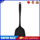 Non-Stick Spatula Silicone Heat-Resistant Turner Shovel Cooking Tool (Black