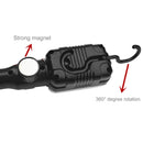 AC 220V Handheld Magnetic LED Car Inspection Lamp Work Light Torch w/ Hook