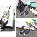 Mirror Ornament Pendant Chic Feather  Handcraft  Car Interior Dream Catcher