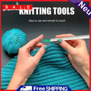 7pcs Colorful Handle Crochet Hook Set Thick Knitting Needle For Making Sweater