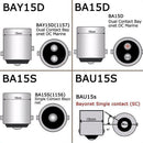 Vehicle Parts Truck Signal Bulbs Car LED Light Reverse Light Lamp 156 BA15S
