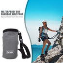 Rock Climbing Chalk Bag Magnesium Powder Storage Pocket Climbing Equipment Grey