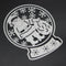 Snowvirtuos Santa Claus Metal Cutting Tools Stencils DIY Embossing Scrapbookin