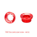 TOOPRE Mountain Bike Crank Cover Screw Cap CNC M20 BB Bottom Bracket Fixing Bolt