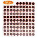 96pcs/Lot Bicycle Tire Tyre Rubber Patch Piece Repair Tool Kits for Cycling Bike
