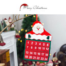 Lobby Hotel Wall Christmas Advent Calendar Pendant Xmas Countdown Calendar