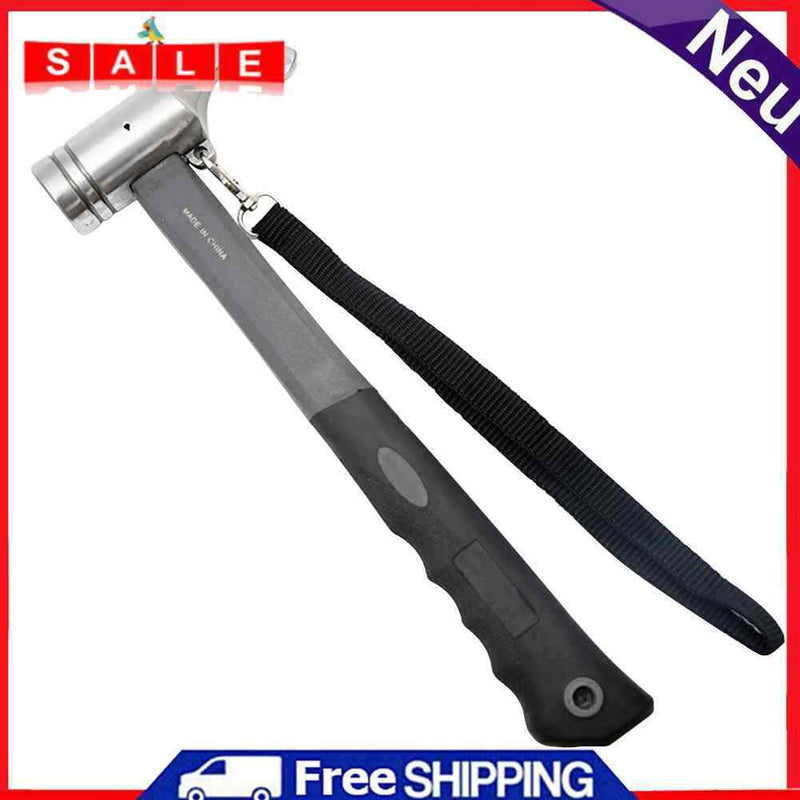 Outdoor Camping Tent Pegs Hammer Stainless Steel Tent Nail Puller Accessories