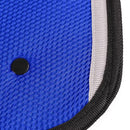 Kids Car Safe Fit Seat Belt Adjuster Baby Triangle Safety Device (Blue)