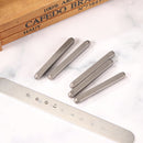 4pcs Metal Jewelry Stamps Punch Blank Bangle Stamping Mold (Smile Face) Newly