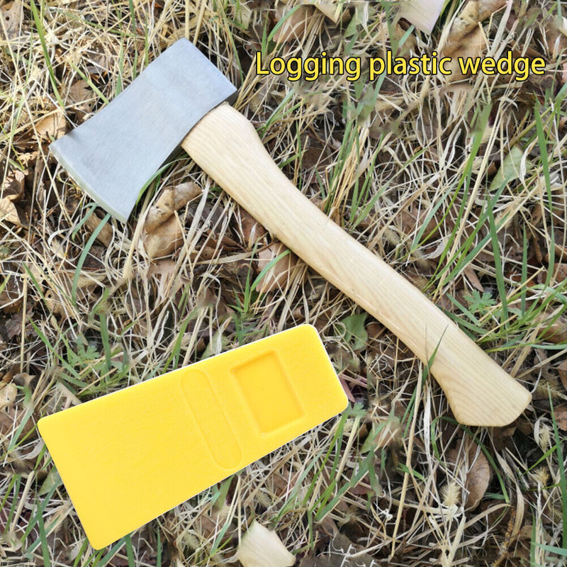 Tree Felling Wedge Felled Chock Cutting Spiked Wedge for Logging (5 inch) Newly