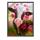 Full Cross Stitch 11CT Cow Counted Embroidery DIY Wall Art Craft Home Decoration