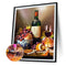 5D DIY Grape Wine Full Round Diamond Painting Kit Mosaic Picture Home Decoration