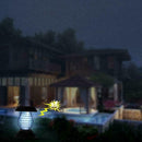 Solar Powered LED Mosquito Fly Bug Insect Zapper Killer Lamp Light Outdoor D3B1