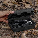 Outdoor EDC Tool Sealed Storage Bag Large-Capacity Waterproof Box (Black) Newly