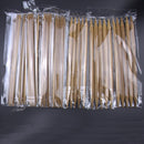 75pcs Bamboo Crochet Hook Carbonized Double Tips Carbonized Bamboo Str