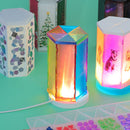 Epoxy Molds Kits - Hexagonal Light Mosaic Shape DIY Storage Candle Holder M