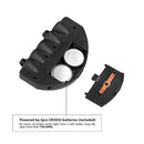 5-LED Flash Fishing Camping Headlamp Cap Brim Lamp Headlight Hat Clip Lights