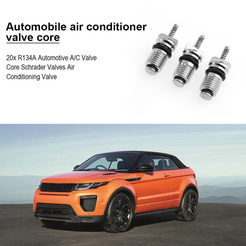 Occitop R134a Vehicle Valve Core, for Air Conditioning, 20 pieces