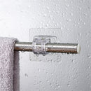 Organizer Door Hanger Curtain Rod Hook Rod Hanging Clip Storage Rack