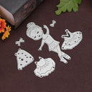 Beautiful Girls DIY Punch Molds Stencils Scrapbook Emboss Craft Album Card
