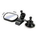 2 in 1 Baby Car Mirror Convex Shatterproof Backseat Kids Rear View Mirror