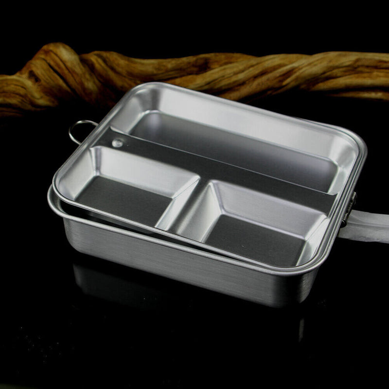Aluminum Camping Cookware Portable Bread Box for Outdoor Hiking Picnic BB