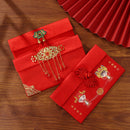 Lucky Wedding Banquet Bag Cloth Red Envelope Chinese Style Brocade Hand-sewn