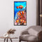 Canvas Painted Oil Paint By Numbers Goldfish DIY Wall Art Modern Bedroom Decor