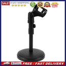 Foldable Desk Table Microphone Clip Stand Mic Tripod Adjustable Holder