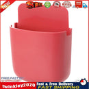 Wall Mounted Organizer Storage Box TV Remote Control Phone Holder (Red) Newly